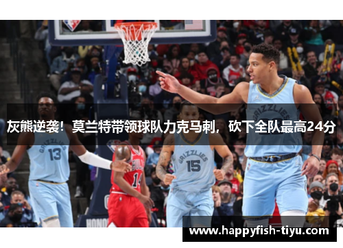 灰熊逆袭！莫兰特带领球队力克马刺，砍下全队最高24分